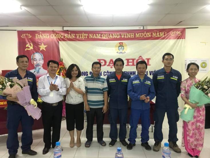 Đại hội Công đoàn Chi nhánh tại Thanh Hóa Công ty TNHH Peci Việt Nam lần thứ I, nhiệm kỳ 2018-2023