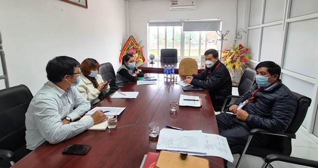 LĐLĐ huyện Triệu Sơn phối hợp kiểm tra công tác chăm lo tết cho đoàn viên, người lao động tại các doanh nghiệp trên địa bàn huyện
