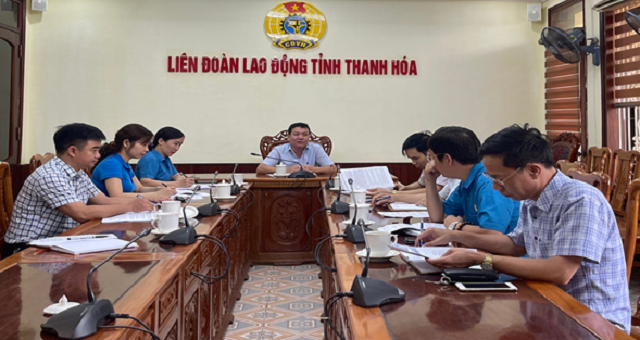 Hội nghị Ủy ban Kiểm tra Liên đoàn Lao động tỉnh Thanh Hóa