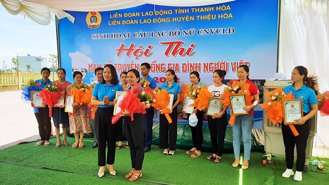 Thiệu Hóa tổ chức Hội thi  “Mâm cỗ truyền thống gia đình người Việt” năm 2022