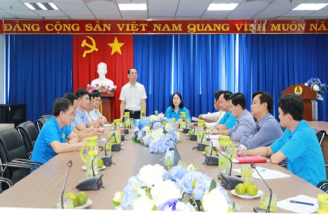 LĐLĐ tỉnh Thanh Hóa và LĐLĐ tỉnh Bình Dương trao đổi kinh nghiệm hoạt động Công đoàn