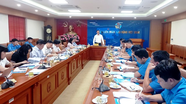 Đoàn Chủ tịch Tổng Liên đoàn Lao động Việt Nam duyệt nội dung, chương trình Đại hội Công đoàn tỉnh Thanh Hóa lần thứ XX, nhiệm kỳ 2023 – 2028