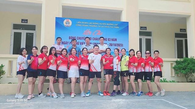 Các CĐCS trực thuộc LĐLĐ huyện Mường Lát tổ chức nhiều hoạt động thiết thực nhân kỷ niệm 93 năm Ngày thành lập Hội LHPN Việt Nam  (20/10/1930 – 20/10/2023) và 13 năm Ngày Phụ nữ Việt Nam (20/10/2010-20/10/2023)