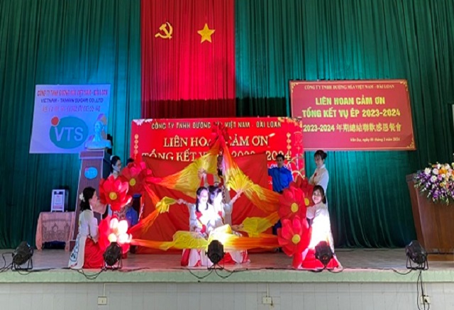 Công đoàn Công ty TNHH Đường Mía Việt Nam - Đài Loan: Lợi ích Doanh nghiệp gắn liền với lợi ích của đoàn viên Công đoàn.