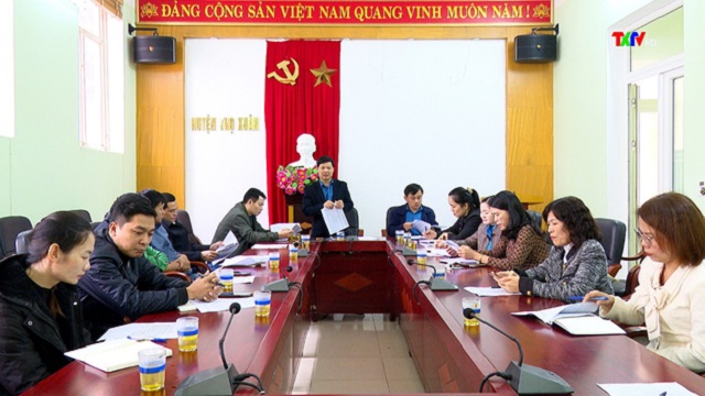 Hội nghị giao ban công tác công đoàn cơ sở khối doanh nghiệp quý 1/2024 trên địa bàn huyện Thọ Xuân