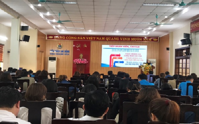 Liên đoàn Lao động tỉnh Thanh Hóa tổ chức tập huấn nghiệp vụ  công tác kiểm tra, giám sát năm 2024