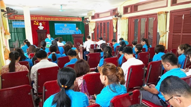 LĐLĐ huyện Như Xuân: Hội nghị sơ kết hoạt động Công đoàn 06 tháng đầu năm 2024
