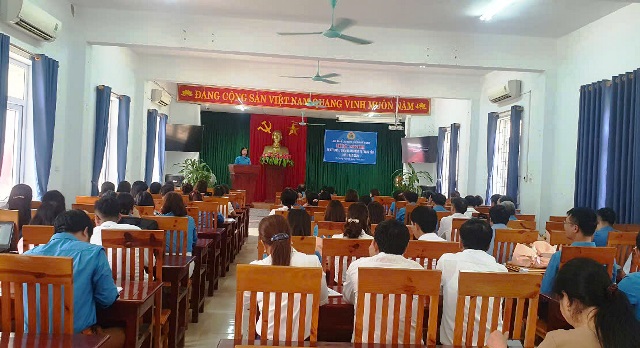 LĐLĐ huyện Hà Trung Sơ kết công tác công đoàn quý 1-2025.