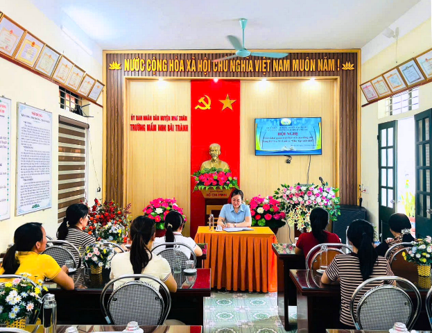 Công đoàn Trường Mầm non Bãi Trành quán triệt sâu rộng bài viết của Tổng Bí thư Tô Lâm về “Học tập suốt đời”