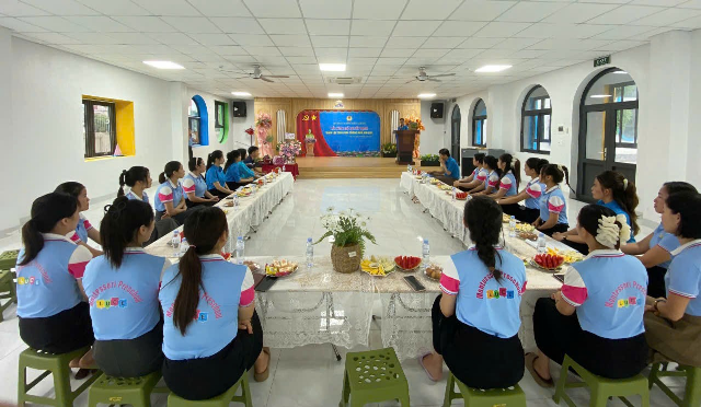 Nghi Sơn: Lễ công bố Quyết định thành lập Công đoàn Trường Mầm non LUCE