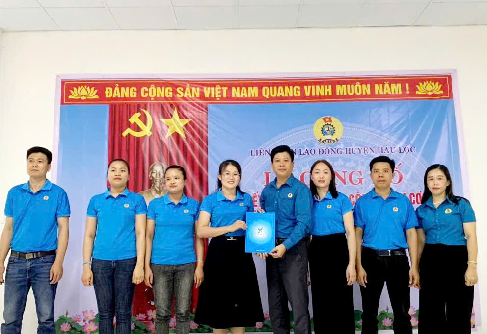 Hậu Lộc: Thành lập Công đoàn Công ty TNHH Good Point Việt Nam
